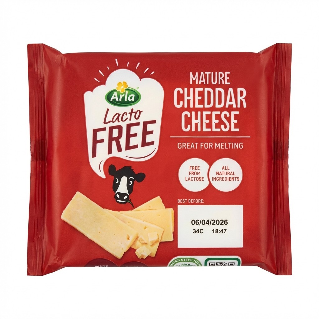Arla Lacto Free Mature Cheddar Cheese 200g