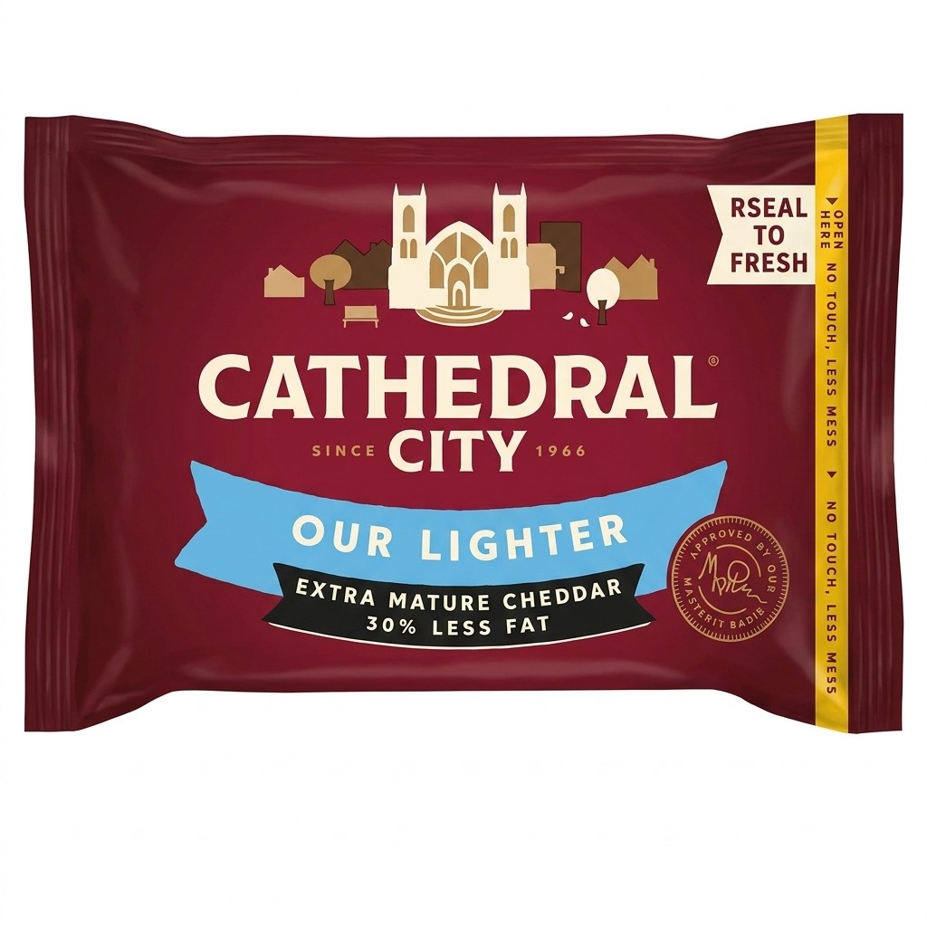 Cathedral City Our Lighter Extra Mature Cheddar 350g