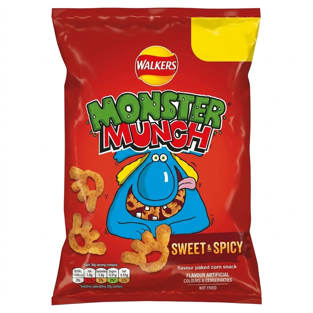 Walkers Monster Munch Sweet & Spicy 72g