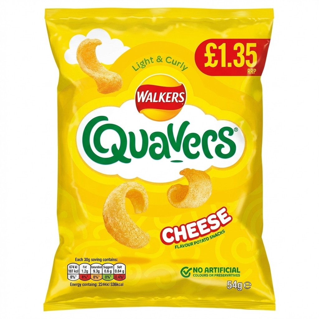 Walkers Quavers Cheese 54g