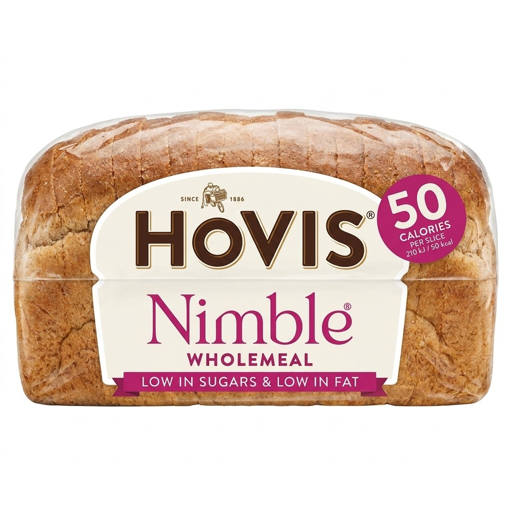 Hovis Nimble Wholemeal Bread 400g