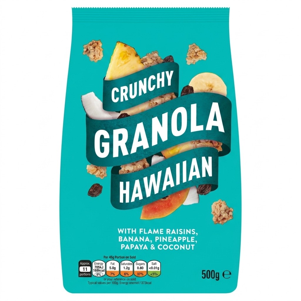 Mornflake Crunchy Granola Hawaiian 500g