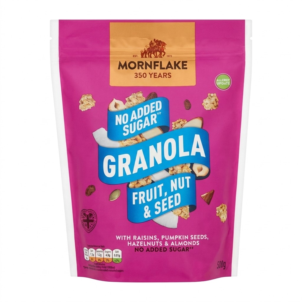 Mornflake Granola Fruit, Nut & Seed 500g