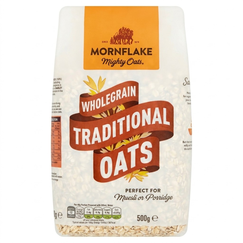 Mornflake Wholegrain Traditional Oats 500g