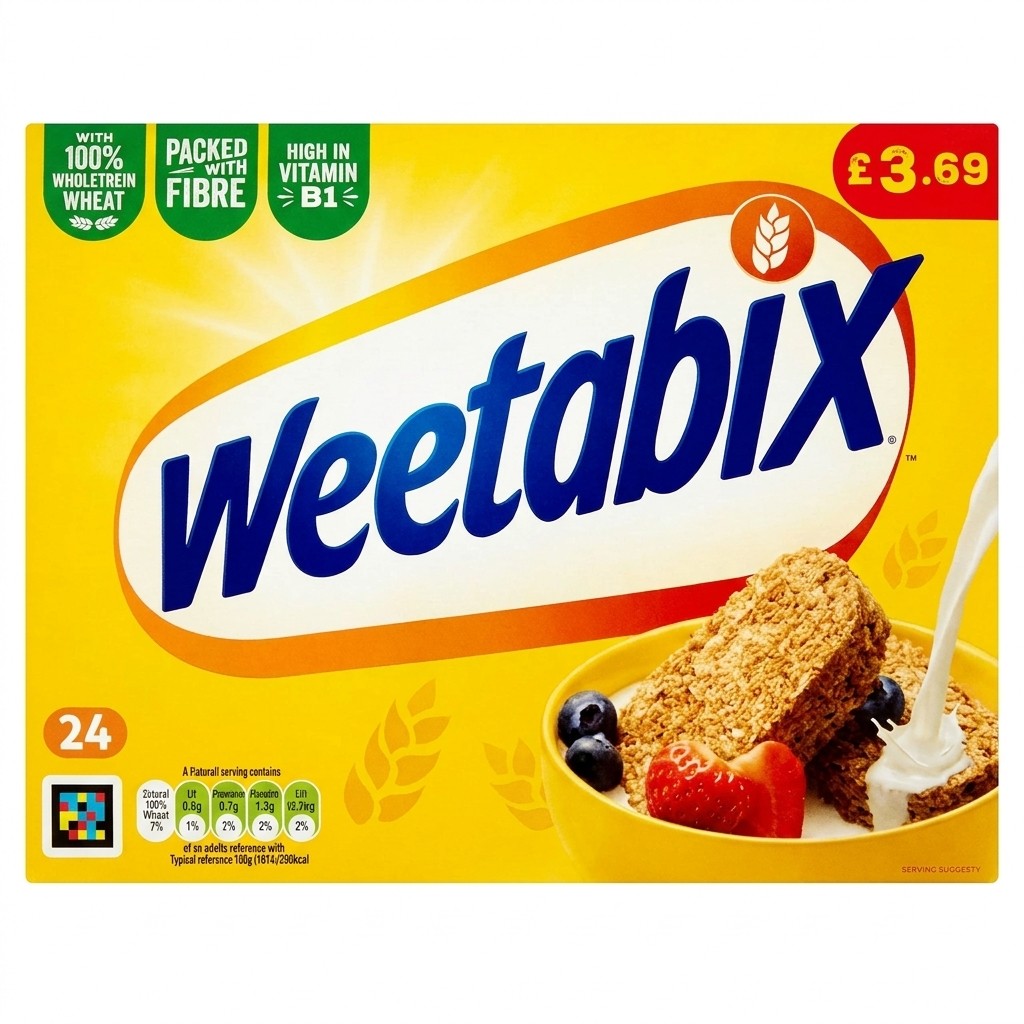 Weetabix Wholegrain Wheat Biscuits 24 biscuits