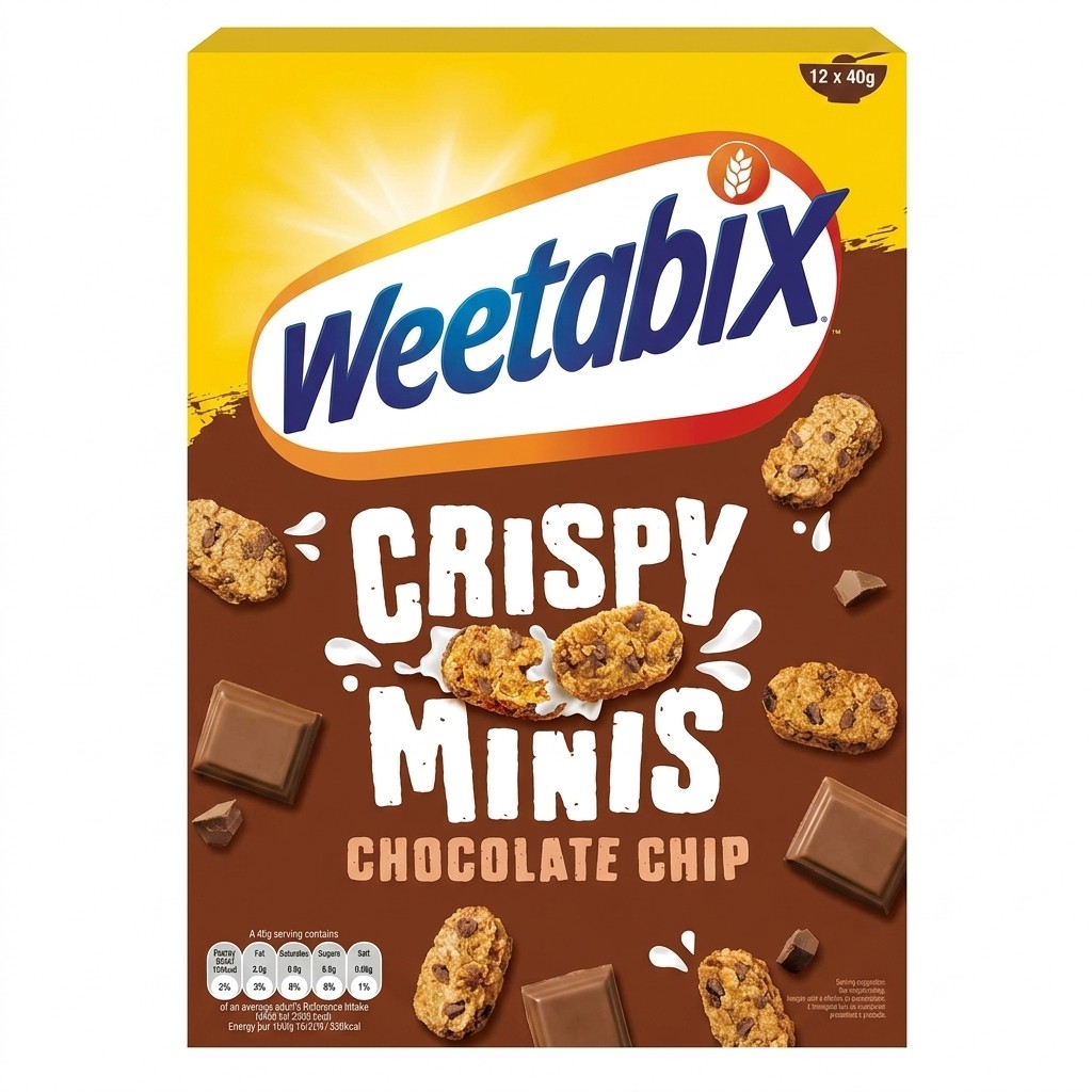 Crispy Minis Chocolate Chip 500g Weetabix
