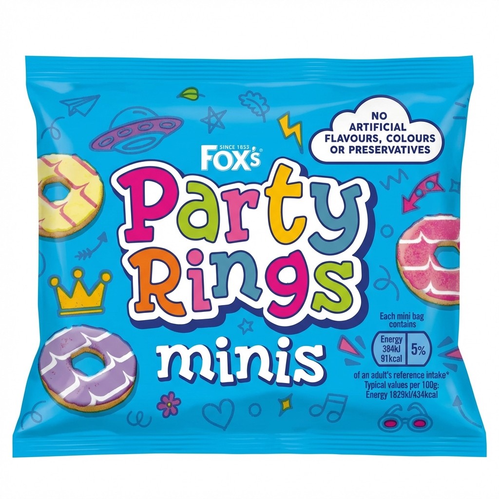 Fox's Party Rings Minis 21g