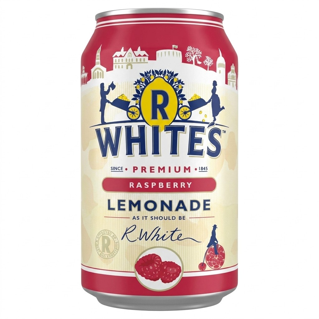 R Whites Raspberry Lemonade 330ml