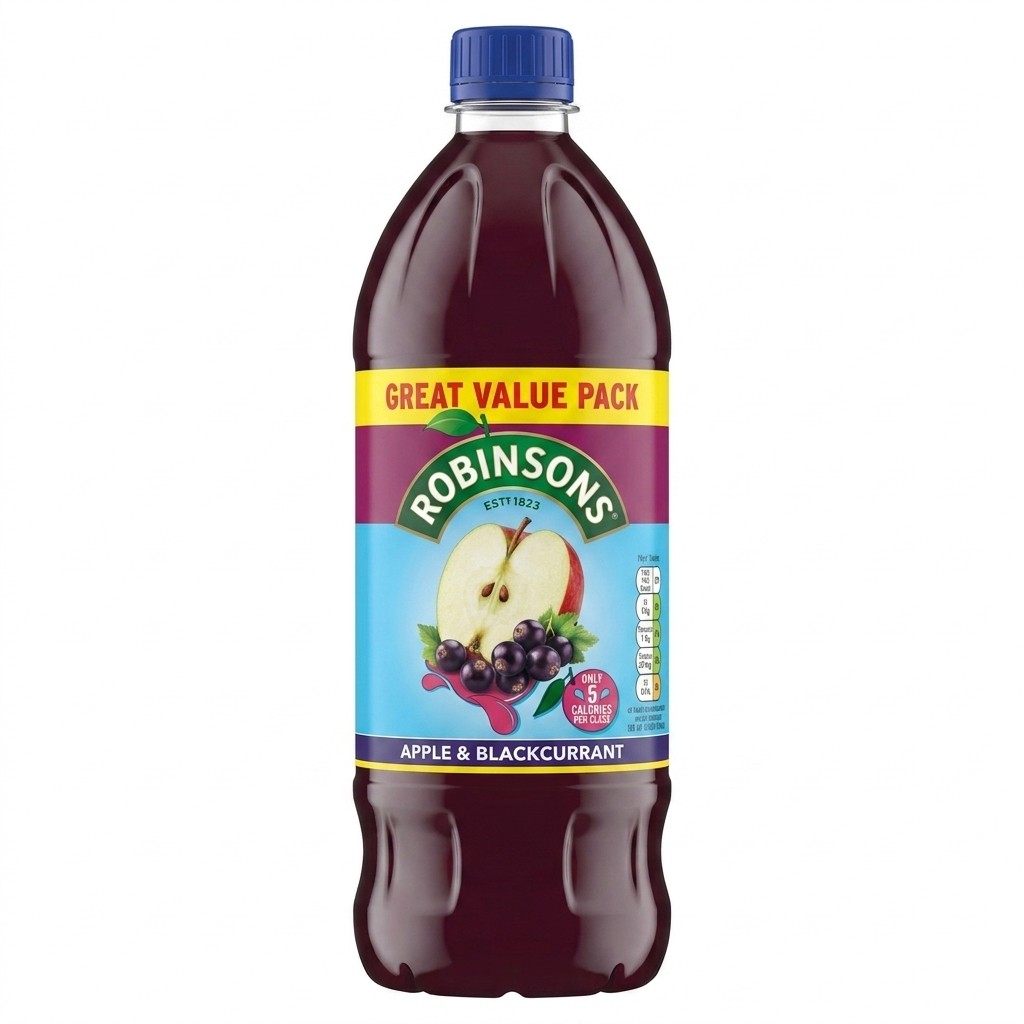Robinsons Apple & Blackcurrant Double Strength 1l