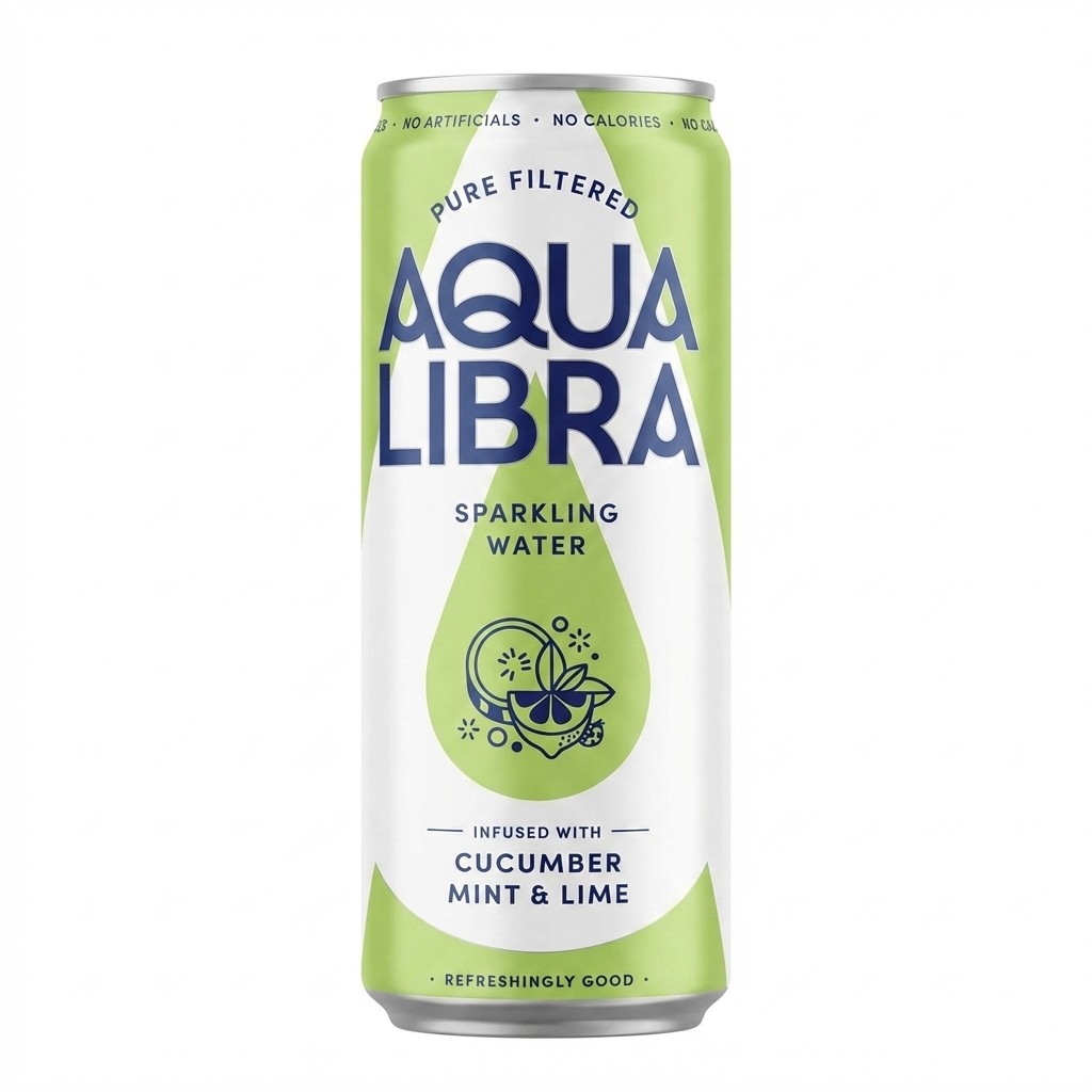 Aqua Libra Cucumber, Mint and Lime 330ml