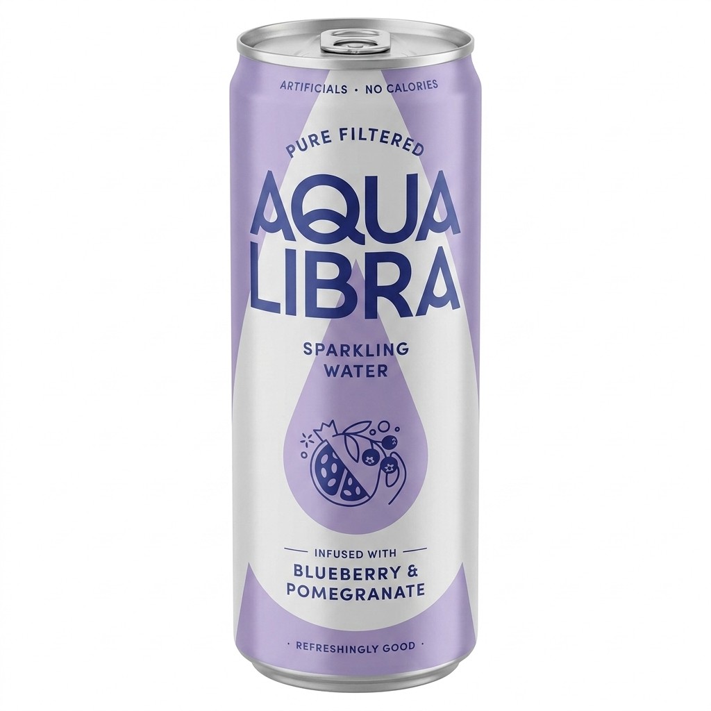 Aqua Libra Blueberry & Pomegranate 330ml