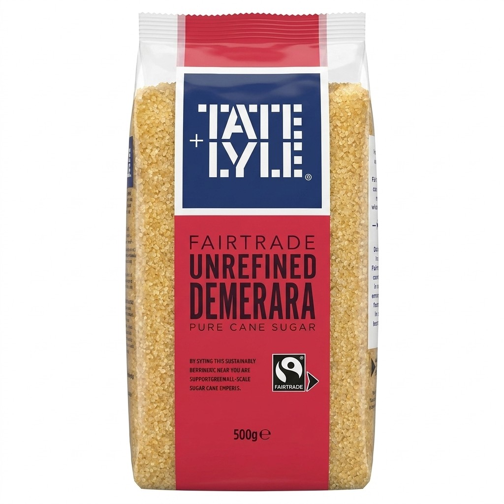 Tate & Lyle Fairtrade Unrefined Demerara 500g