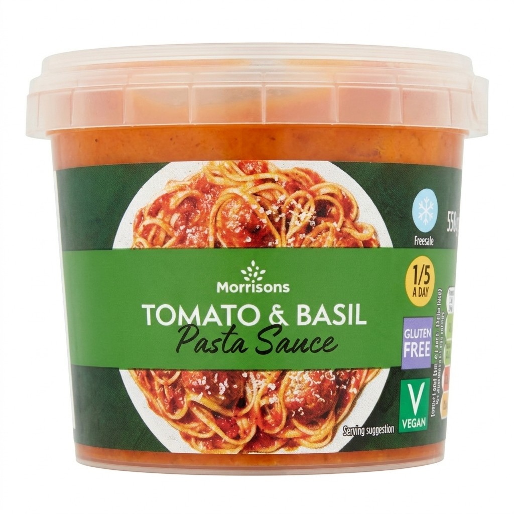Morrisons Tomato & Basil Pasta Sauce 350g