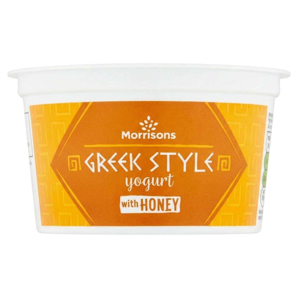 Morrisons Greek Style Yogurt with Honey 200g