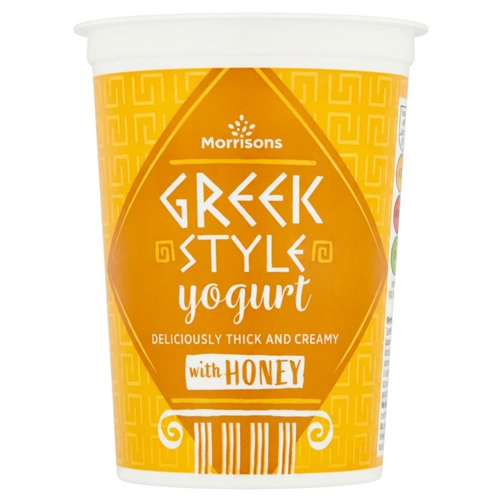 Morrisons Greek Style Yogurt with Honey 450g