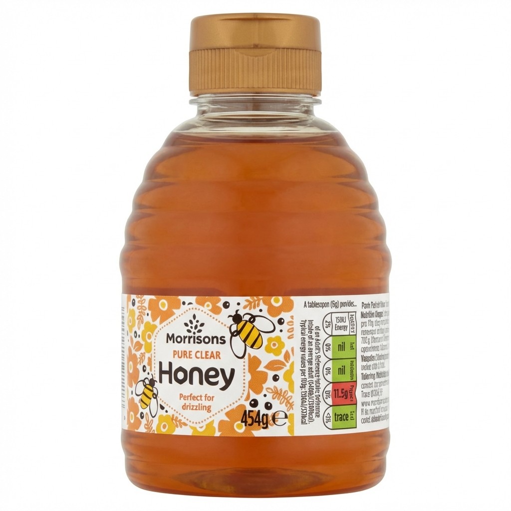 Morrisons Pure Clear Honey 454g
