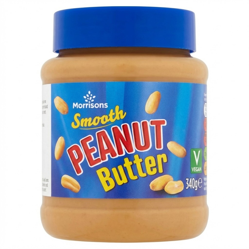 Morrisons Smooth Peanut Butter 340g
