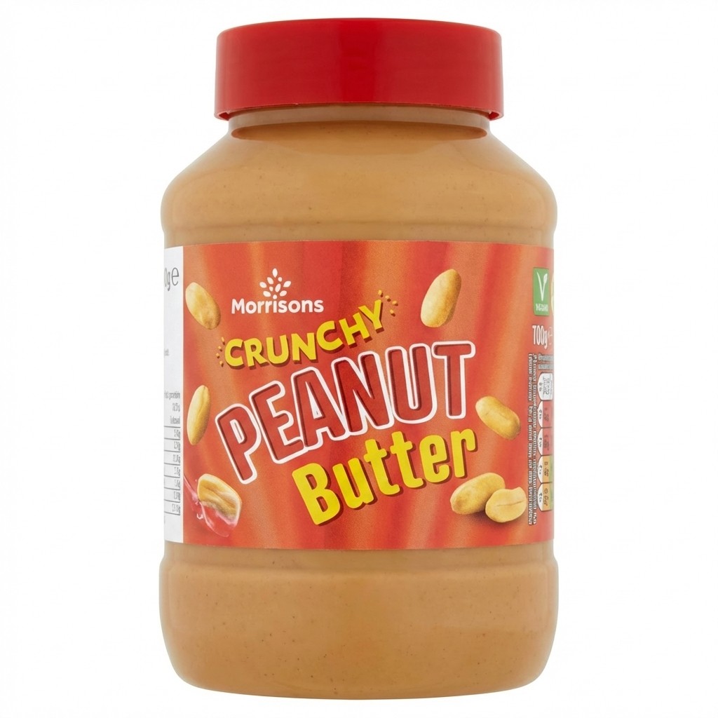 Morrisons Crunchy Peanut Butter 700g