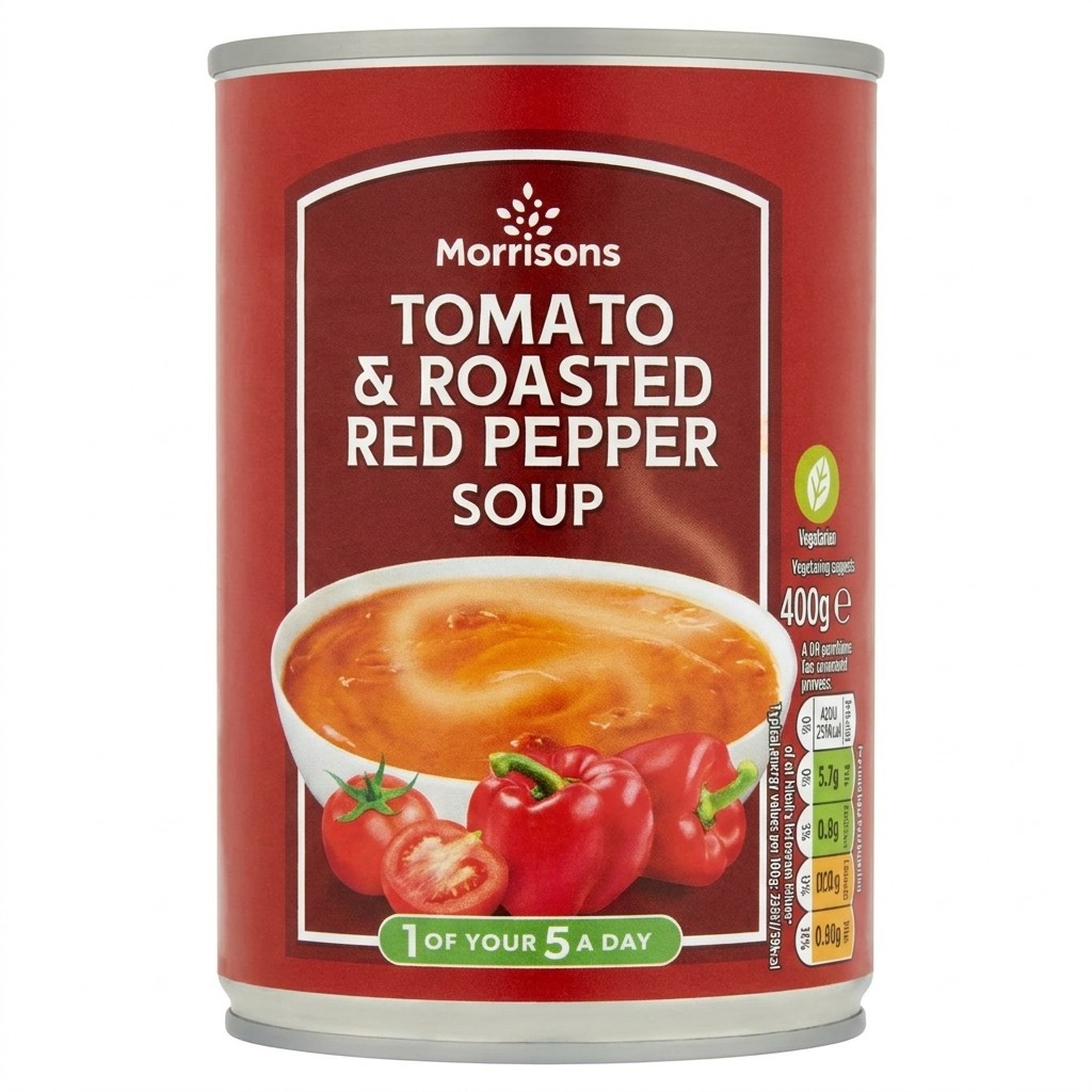 Morrisons Tomato & Roasted Red Pepper Soup 400g