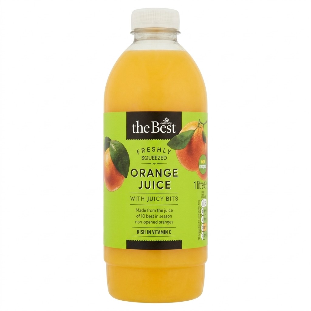 Eat Smart Freshly Squeezed Orange Juice 1l