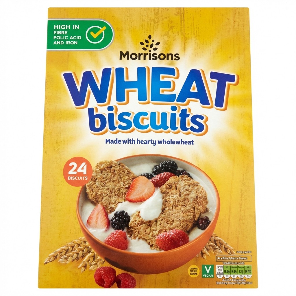 Morrisons Wheat Biscuits 24pcs