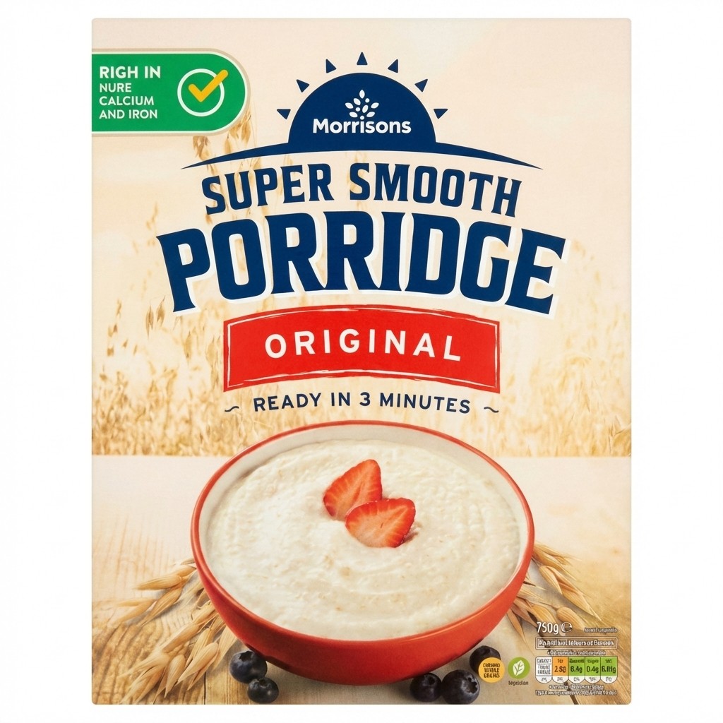 Morrisons Super Smooth Porridge Original 750g