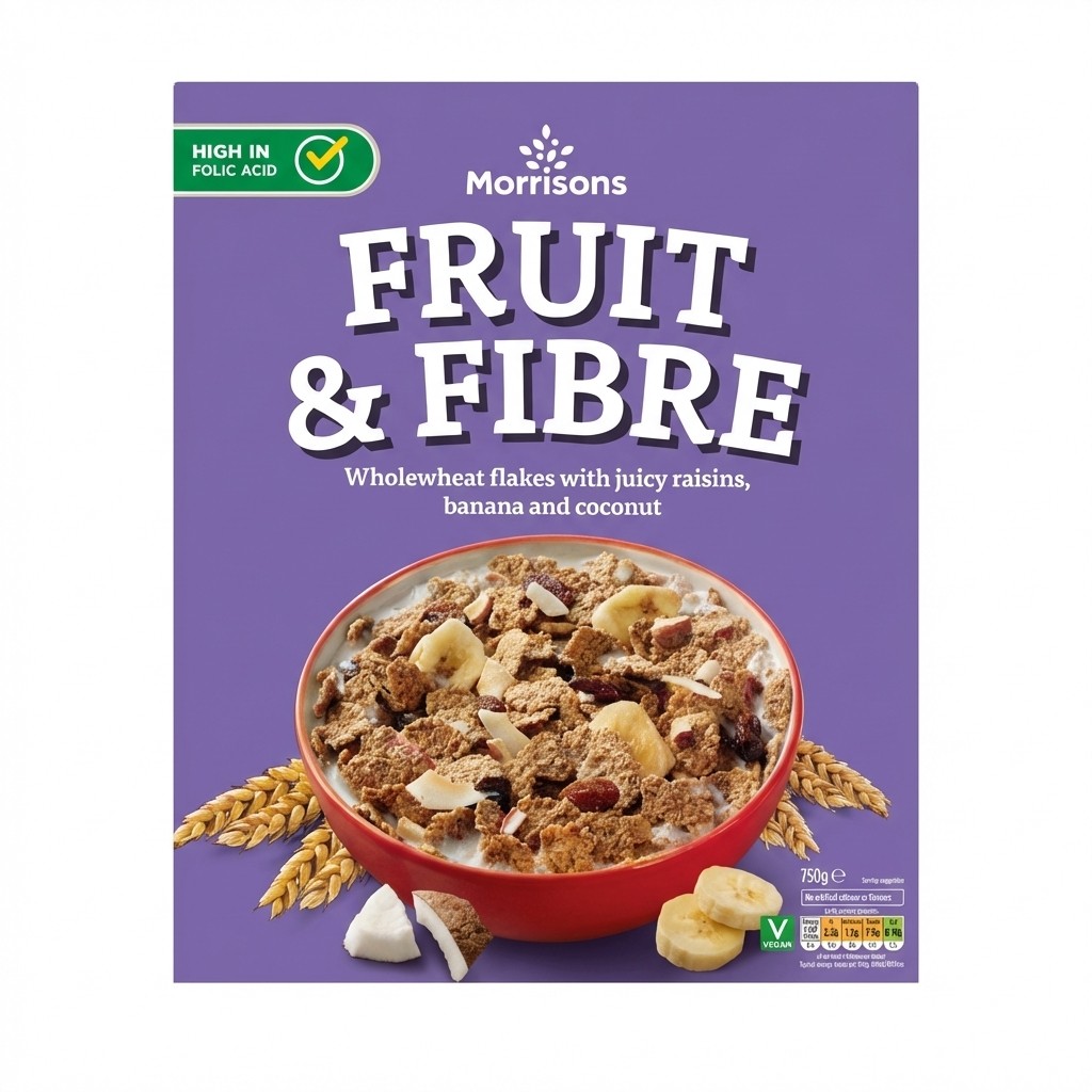 Morrisons Fruit & Fibre 750g