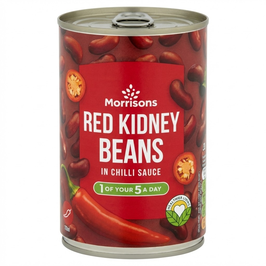 Morrisons Red Kidney Beans in Chilli Sauce 405g
