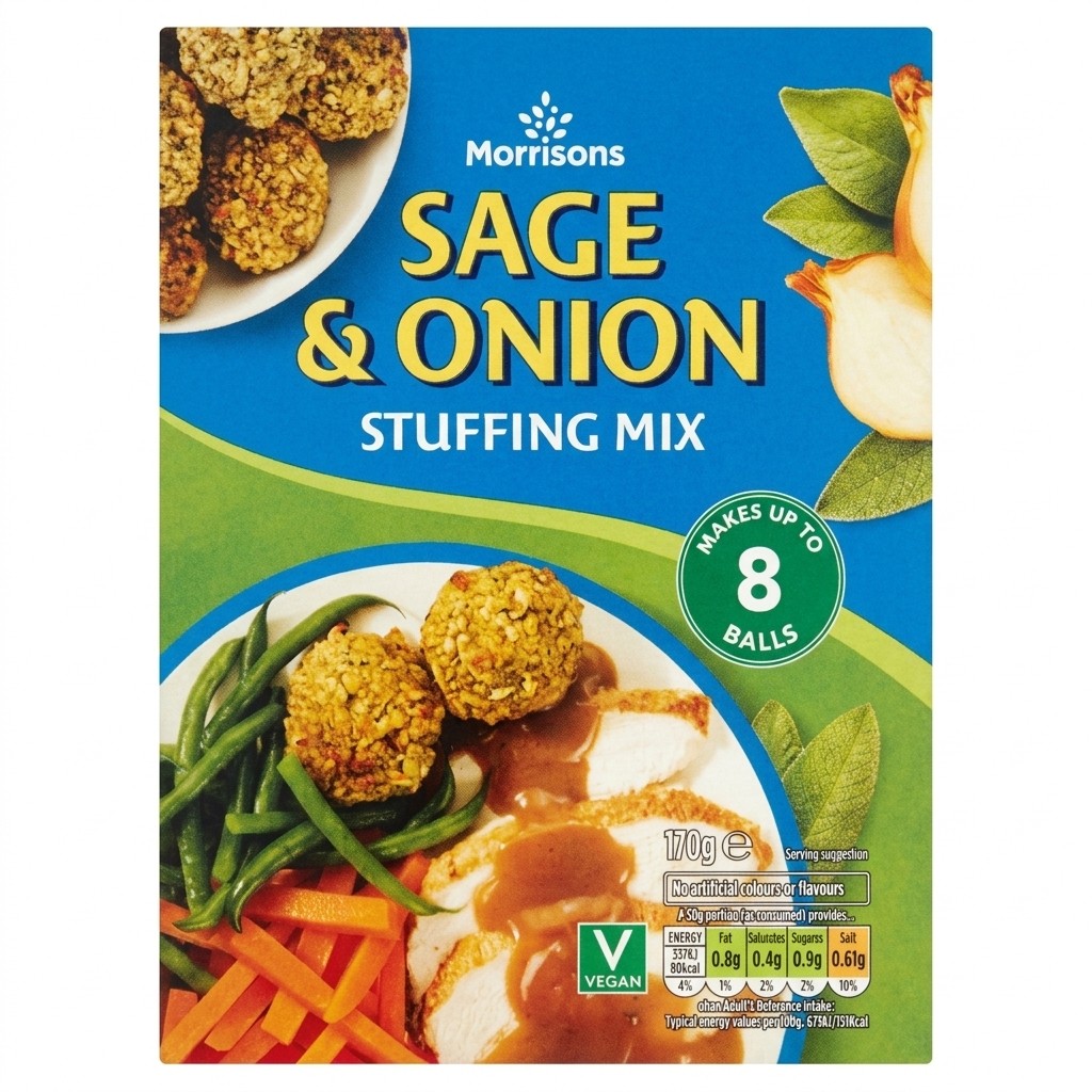 Morrisons Sage & Onion Stuffing Mix 170g