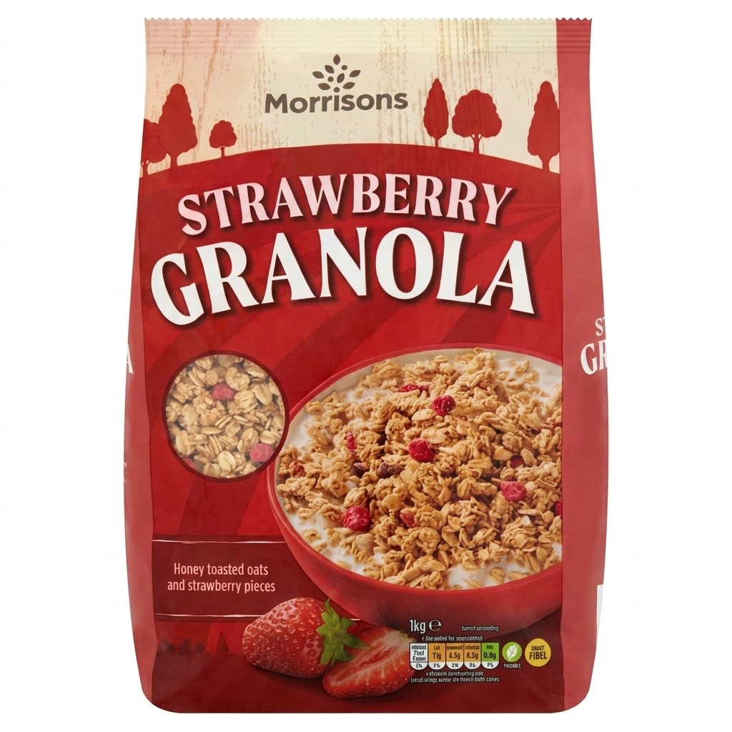 Morrisons Strawberry Granola 1kg