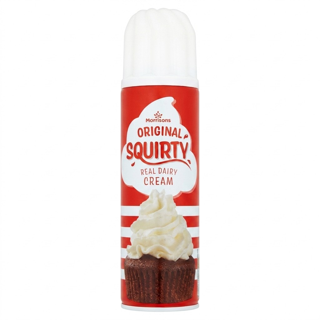 Morrisons Original Squirty Cream 250g