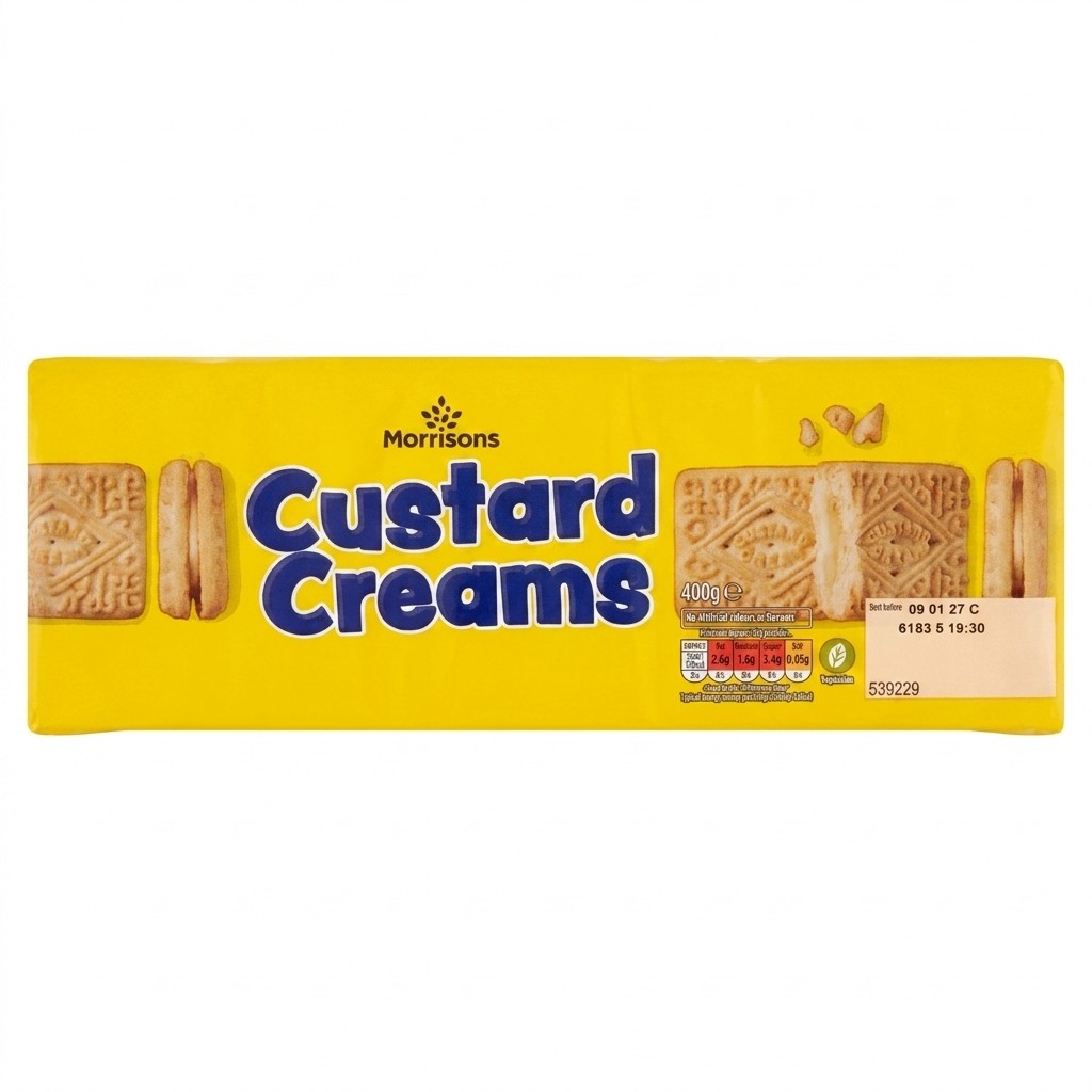 Morrisons Custard Creams 400g
