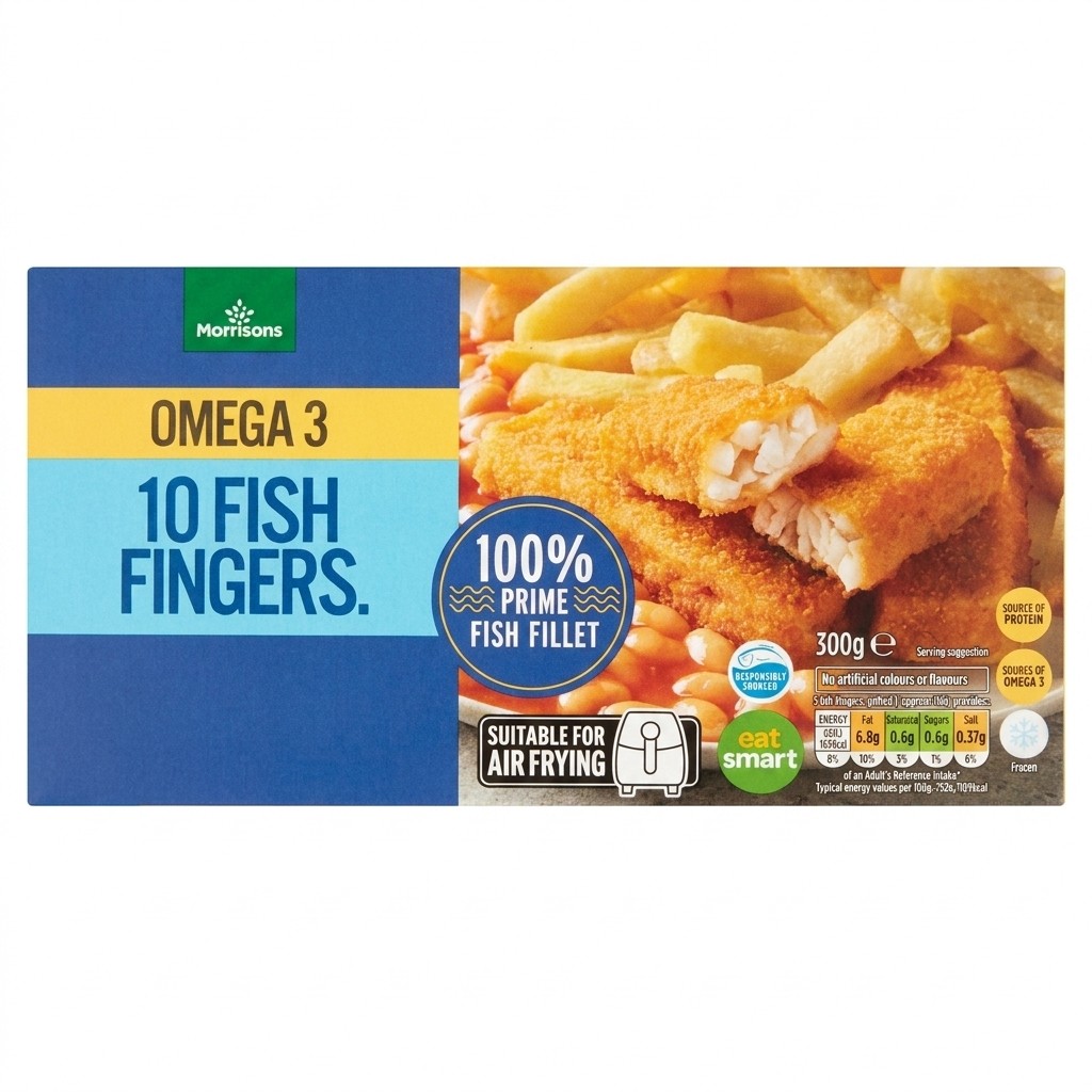 Morrisons Omega 3 Fish Fingers 300g