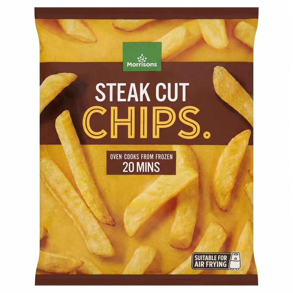 Morrisons Steak Cut Chips 1.2kg