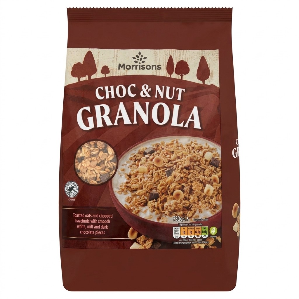 Morrisons Choc & Nut Granola 750g