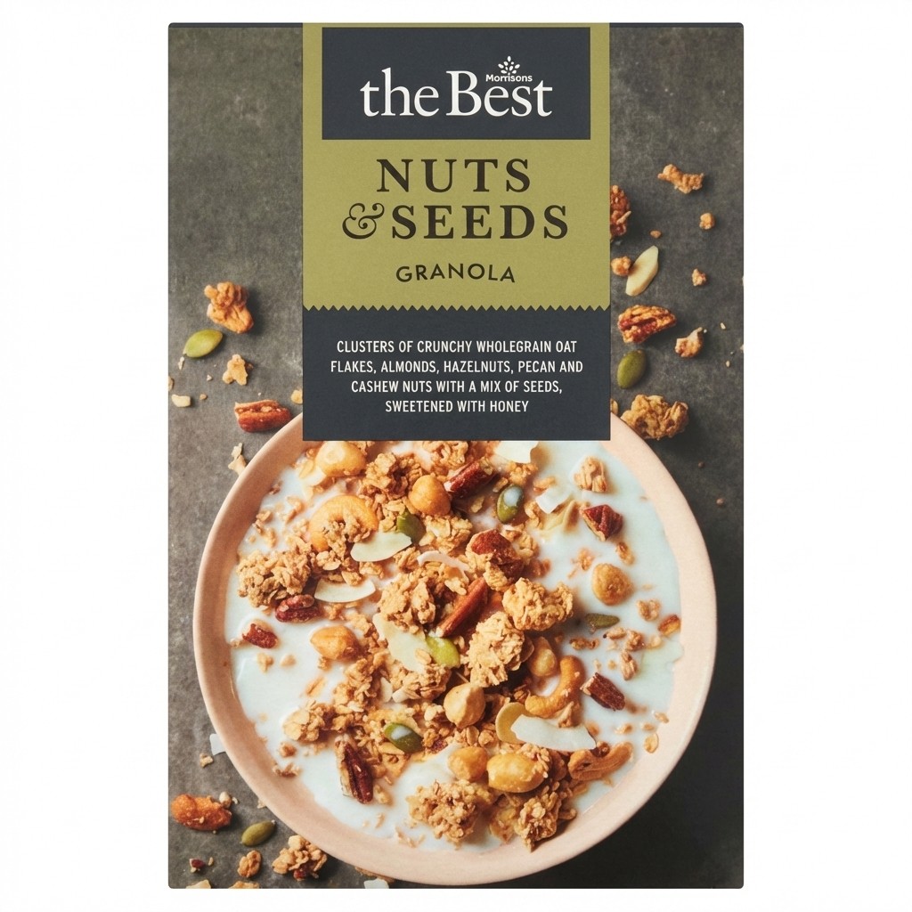 Morrisons The Best Nuts & Seeds Granola 500g