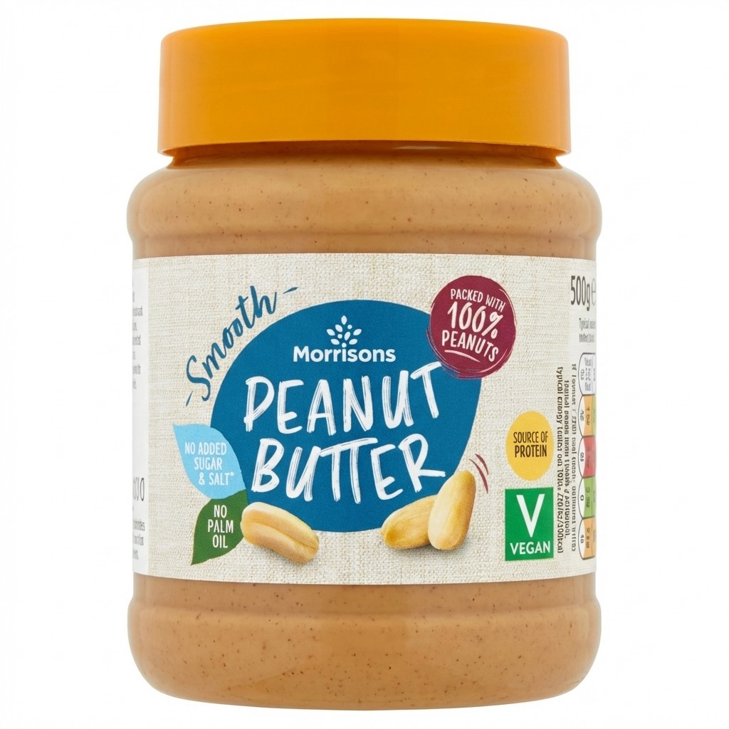 Morrisons Smooth Peanut Butter 340g