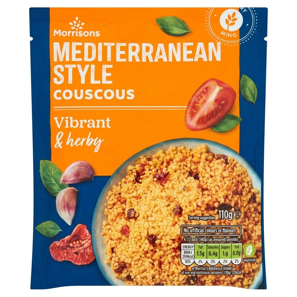 Morrisons Mediterranean Style Couscous 110g