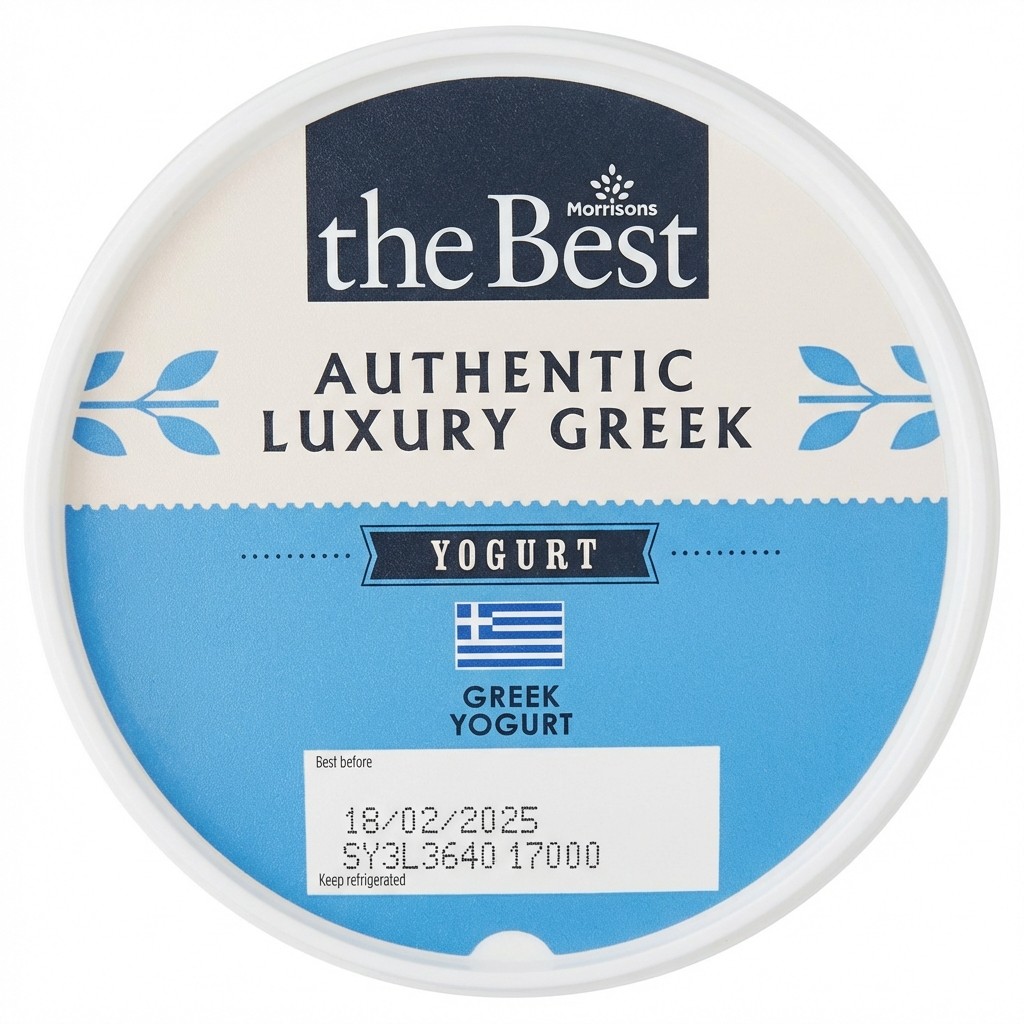 Morrisons The Best Authentic Luxury Greek Yogurt 500g