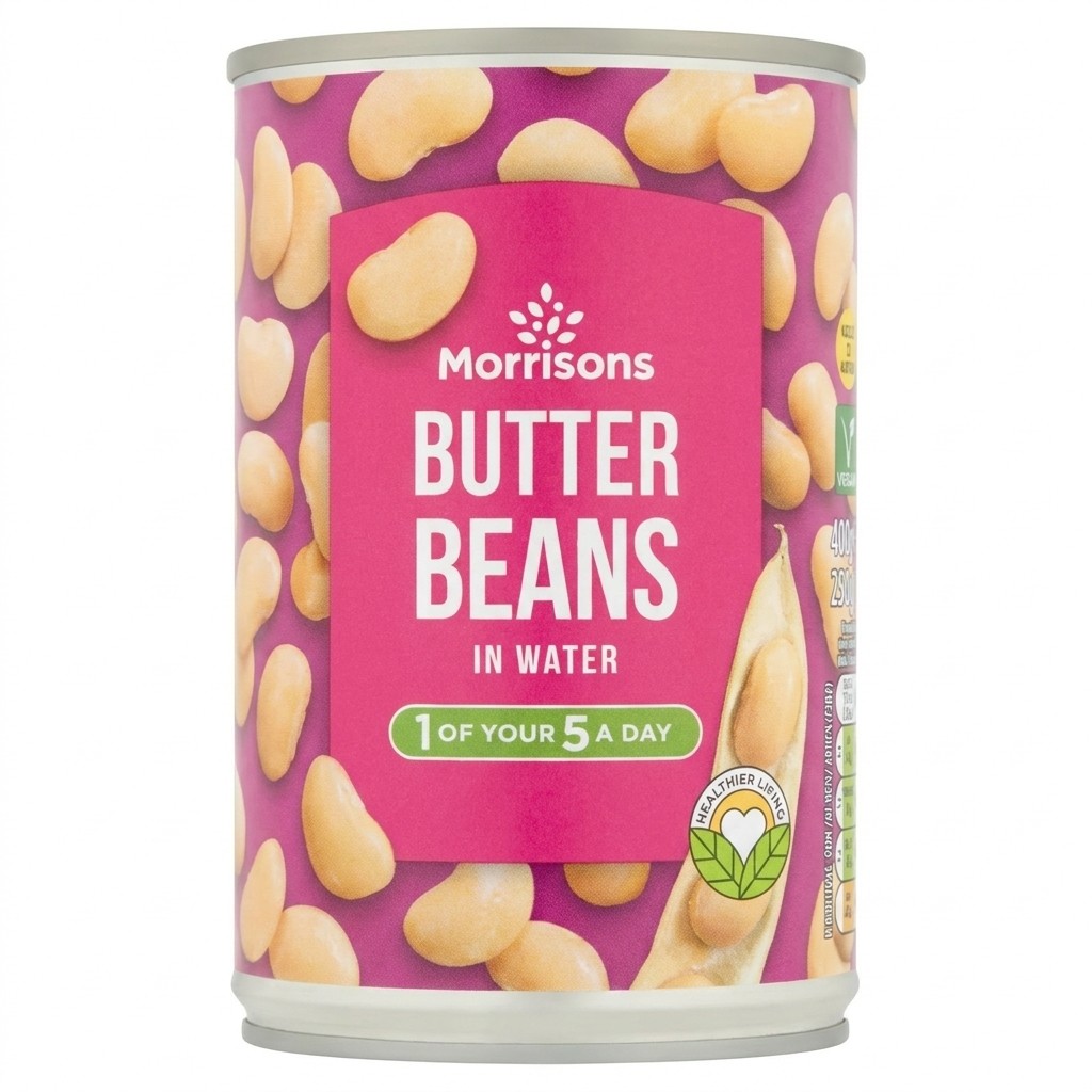 Morrisons Butter Beans in Water 400g