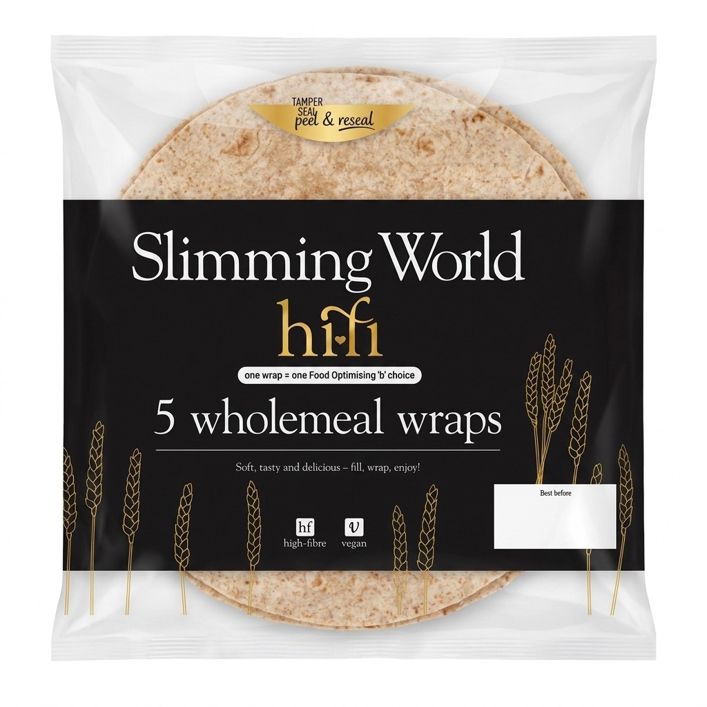Slimming World Hifi Wholemeal Wraps 5pcs