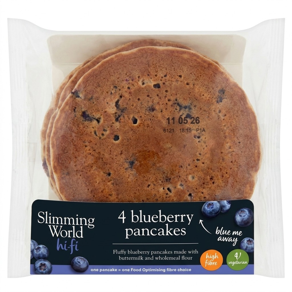 Slimming World 4 Blueberry Pancakes