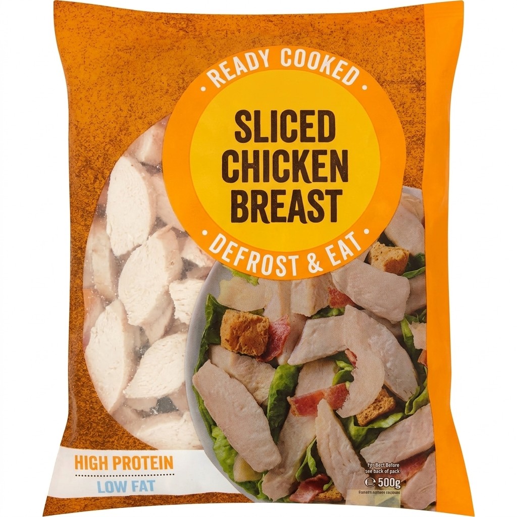Iceland Sliced Chicken Breast 500g