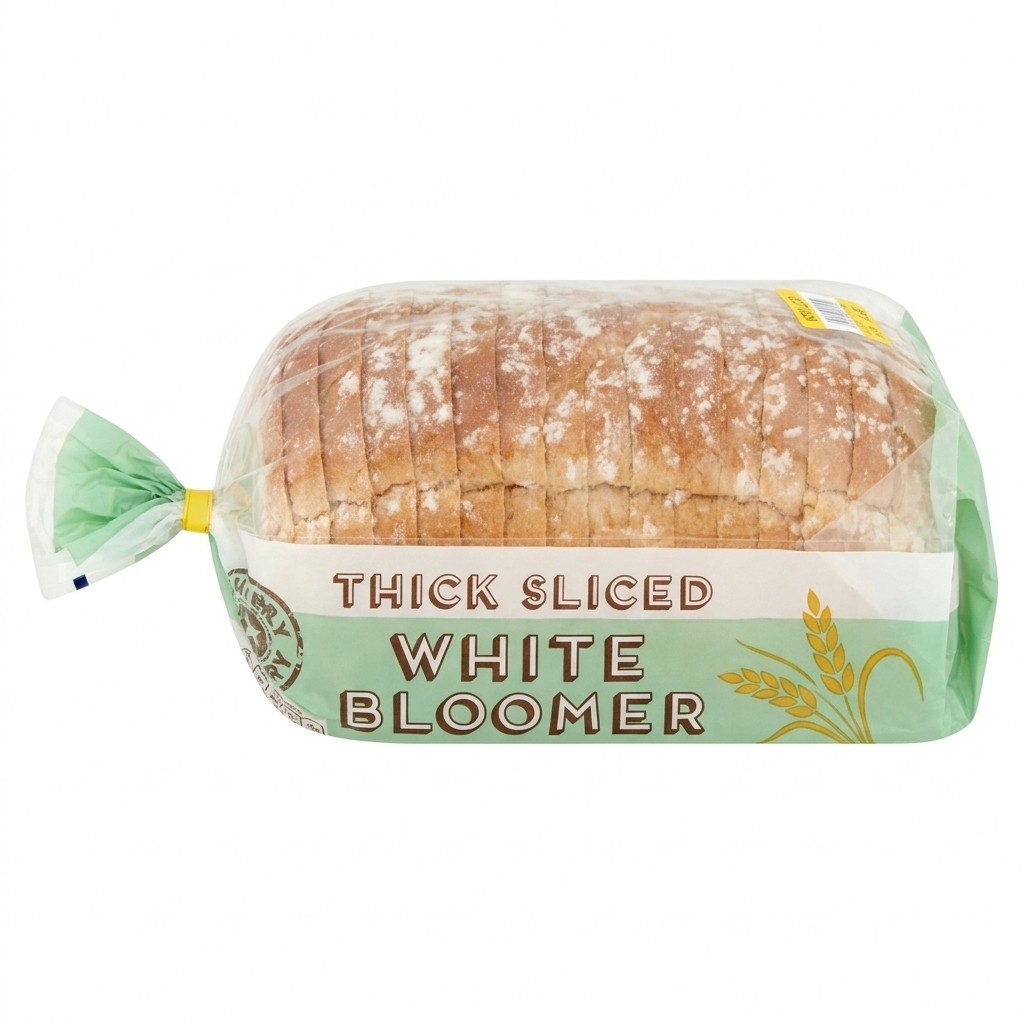 The Daily Bakery Thick Sliced White Bloomer 800g