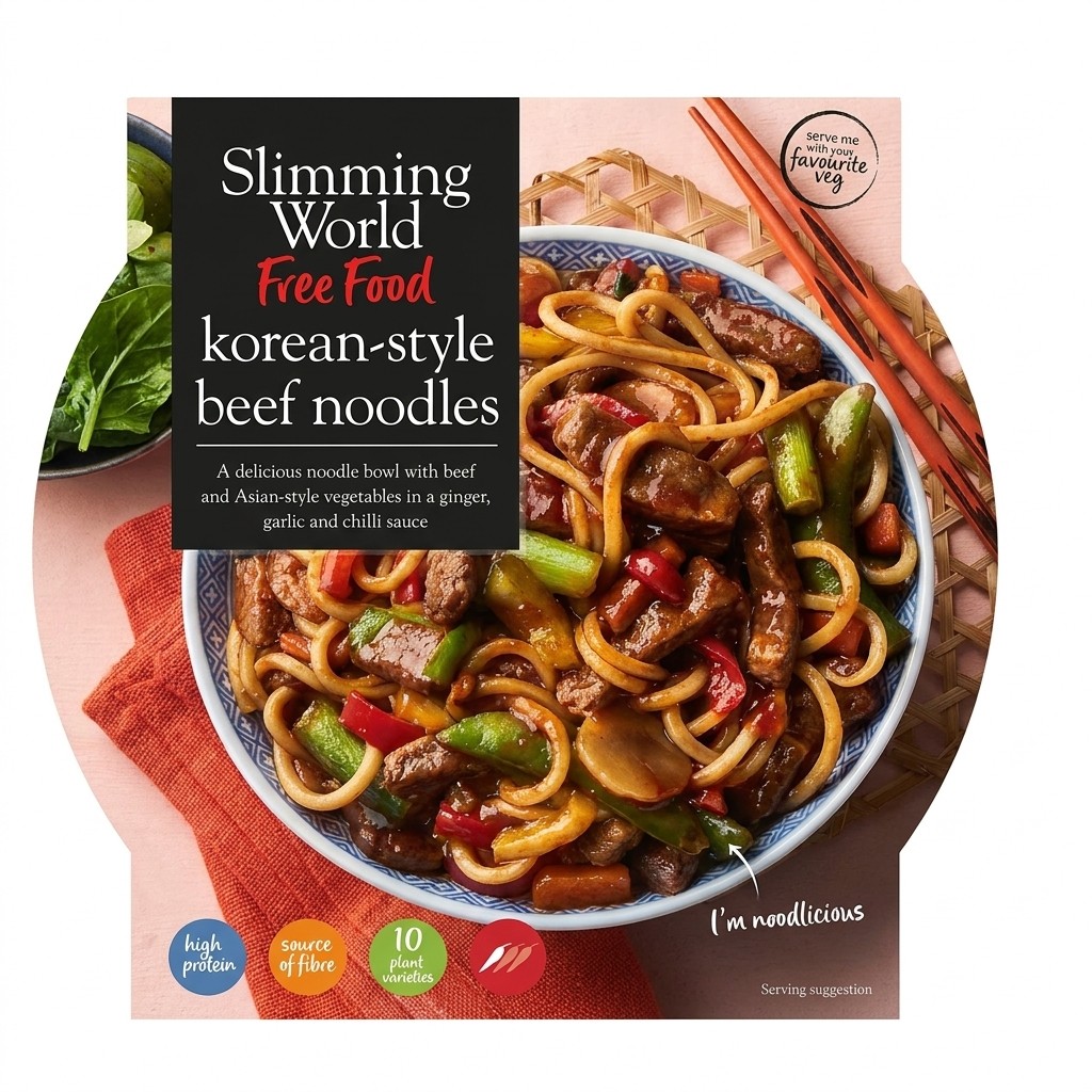 Slimming World Korean-Style Beef Noodles 550g