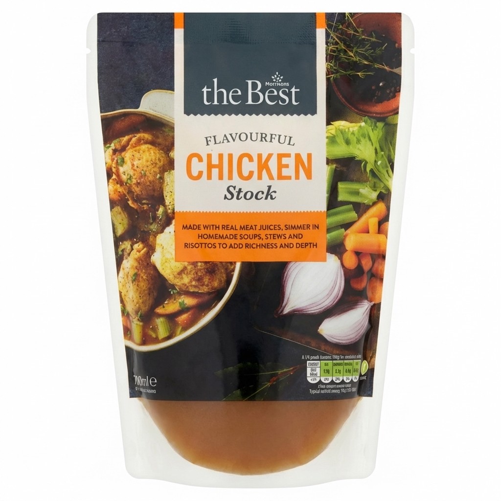 Morrisons The Best Flavourful Chicken Stock 450g