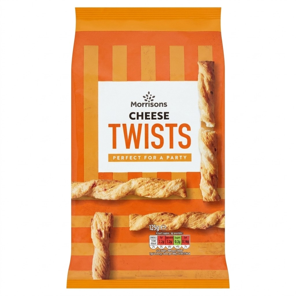 Morrisons Cheese Twists 125g