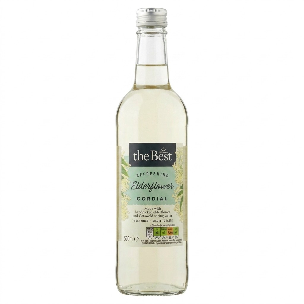 Morrisons The Best Elderflower Cordial 500ml