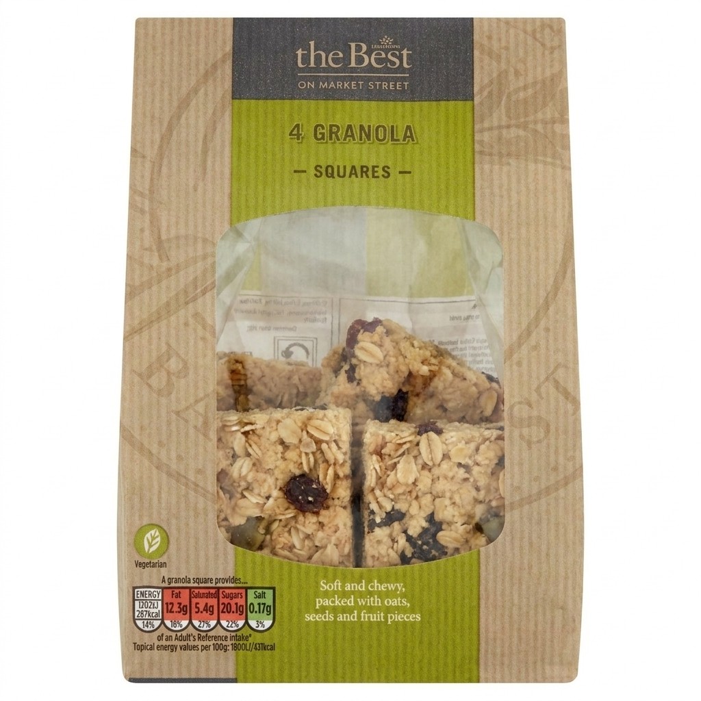 The Best Granola Squares 4pcs
