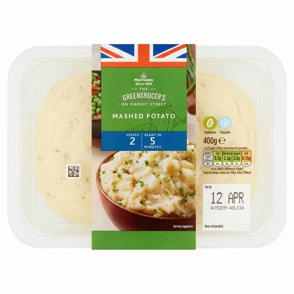 Morrisons Greengrocer's Mashed Potato 400g
